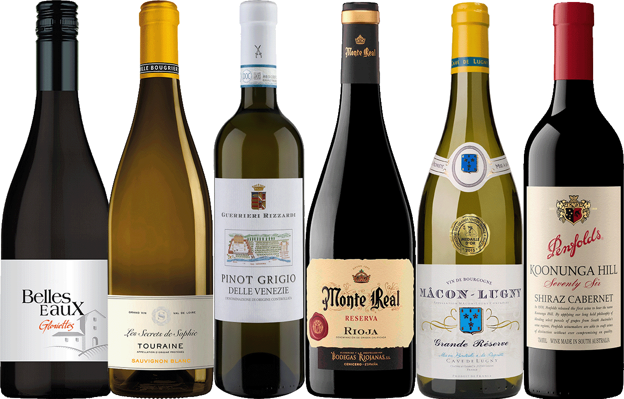 Best of Spring Savings 6 Bottle Mixed Wine Case O'Briens Wine