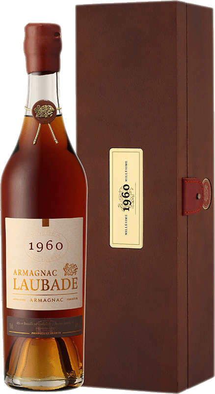 Laubade Armagnac 1960 70cl – O'Briens Wine
