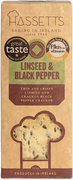 Hassett's Bakery Linseed & Black Pepper Cracker 125g O'Briens Wine SHOP_40522