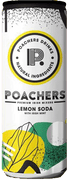 Poachers Lemon Soda 25cl Can