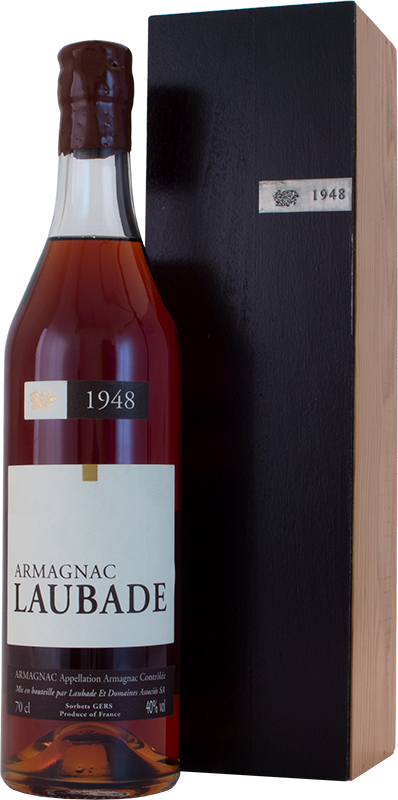 Laubade Armagnac 1948 70cl – O'Briens Wine