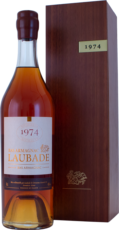 Laubade Armagnac 1974 70cl – O'Briens Wine