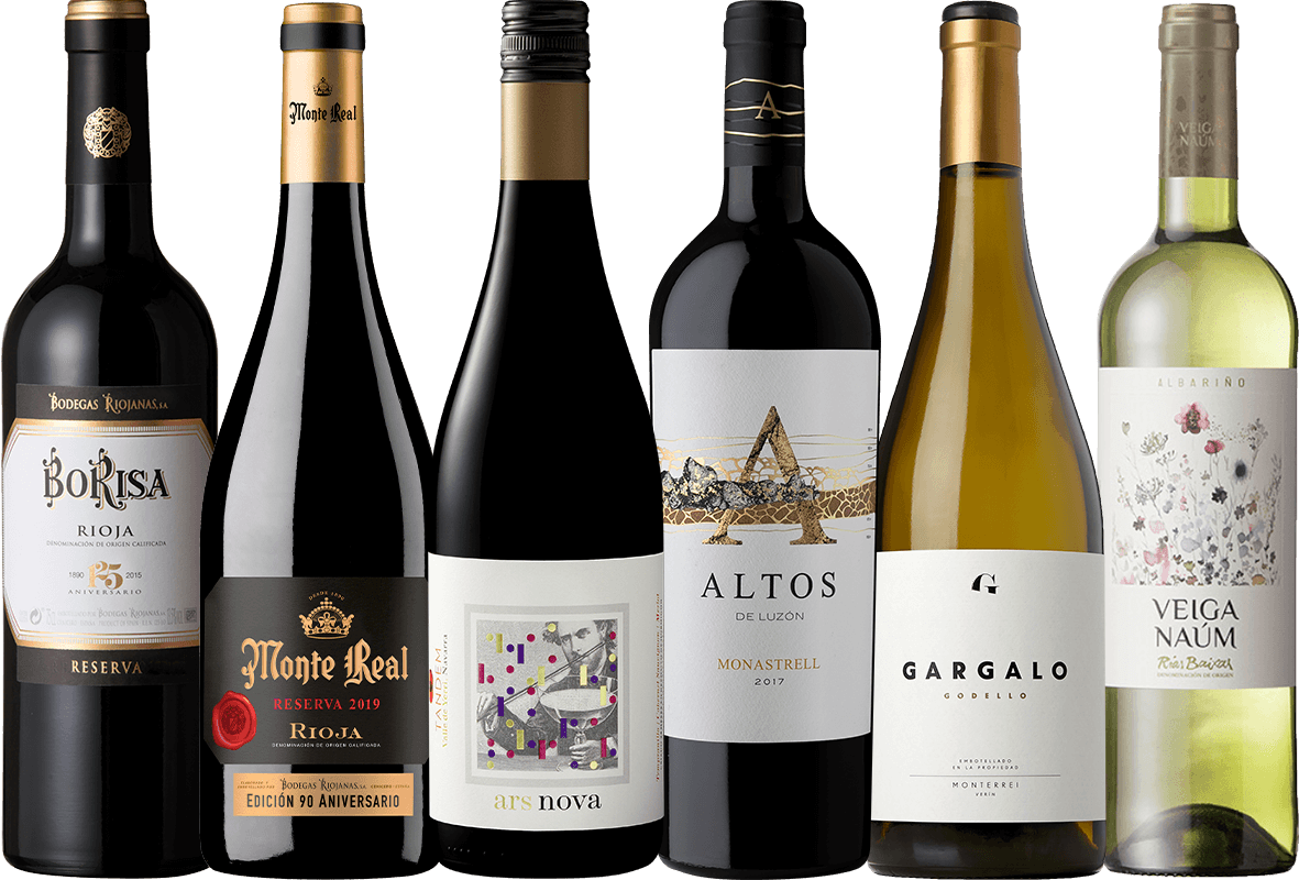 Best Of Our Spanish Wine Sale 6 Bottle Mixed Case O'Briens Wine