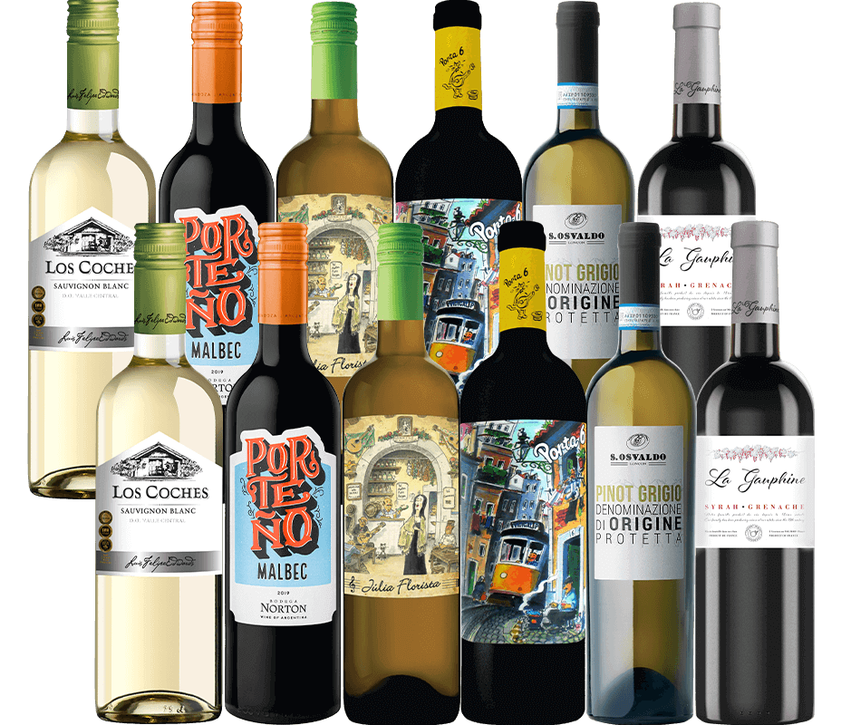 Everyday Selection 12 Bottle Mixed Case O'Briens Wine