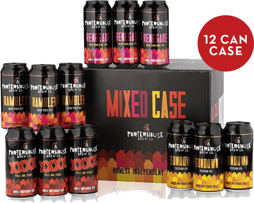 Porterhouse Mixed Case (12 Cans) COACH 31398 BEER