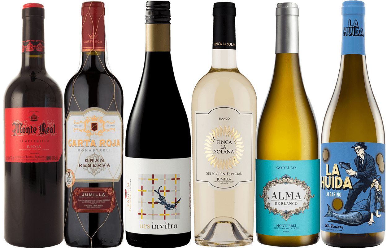 Spanish Odyssey 6 Bottle Mixed Case O'Briens Wine