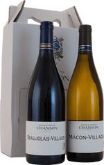 Chanson Twin - Mâcon Village/Beaujolais Village Chanson Pere Et Fils 08X010 WINE