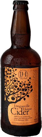 Longueville House Medium-Dry Cider 50cl Bottle Longueville Beverages 11B102 BEER