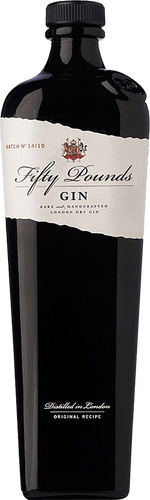 Fifty Pounds London Gin 70cl O'Brien's Wine Off Licence 15S035 SPIRITS