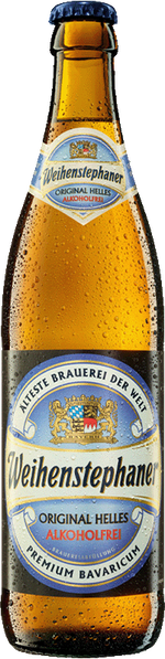 Weihenstephaner Helles Non Alcoholic 50cl Bottle NAPELLA Ltd / Grand Cru Beers 17B012 BEER