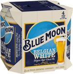 Blue Moon 33cl Can 4 Pack COMANS (Beer Account) 18B106 BEER