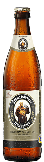 Franziskaner Hefe 50cl Bottle M. and J. Gleeson Ltd (Beer a/c) 21654 BEER
