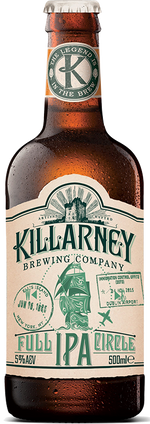 Killarney Brewing Full Circle IPA 50cl Bottle M. and J. Gleeson Ltd (Beer a/c) 30014 BEER