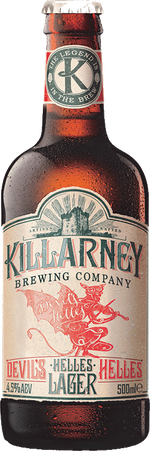 Killarney Brewing Devil's Helles Lager 50cl Bottle M. and J. Gleeson Ltd (Beer a/c) 30015 BEER