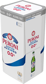 Peroni 0.0% 4 Pack (33cl Bottles) Richmond Marketing 30309 BEER