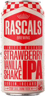 Rascals Strawberry Vanilla Shake IPA 44cl Can Rascals Brewing Co. 30433 BEER