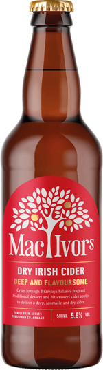 MacIvors Dry 50cl Bottle NAPELLA Ltd / Grand Cru Beers 31047 BEER