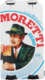 Birra Moretti 0.0 4 Pack (33cl Bottles) M. and J. Gleeson Ltd (Beer a/c) 32018 BEER