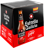 Estrella Galicia Lager 12 Pack (33cl Bottles) Carlow Brewing Company 32091 BEER