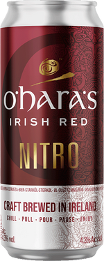 O'Hara's Nitro Irish Red 44cl Can Carlow Brewing Company 32144 BEER