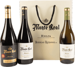 Monte Real 3 Bottle Gift Bodegas Riojanas S.A. 33132 WINE