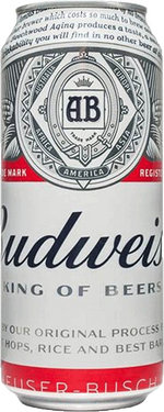 Budweiser Beer 24 Pack (50cl Cans) M. and J. Gleeson Ltd (Beer a/c) 33284 BEER