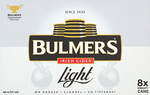 Bulmers Light 50cl Can 8 Pack M. and J. Gleeson Ltd (Beer a/c) 40013 BEER