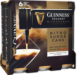 Guinness Draught Nitrosurge Stout 6 Pack (55.8cl Cans) M. and J. Gleeson Ltd (Beer a/c) 40054 BEER