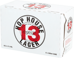 Hop House 13 Lager 8 Pack (50cl Cans) M. and J. Gleeson Ltd (Beer a/c) 40062 BEER