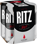 Ritz Perry 4 Pack (50cl Cans) M. and J. Gleeson Ltd (Beer a/c) 40099 BEER