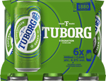 Tuborg 44cl 6pk M. and J. Gleeson Ltd (Beer a/c) 40122 BEER