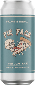 Bullhouse Pie Face Pale Ale 44cl Can Fourcorners Marketing Ltd 40240 BEER