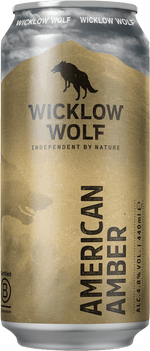 Wicklow Wolf America Amber Ale 44cl Can Alpha Beer and Cider Distribution 40368 BEER