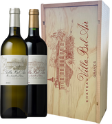 Château Villa Bel-Air 2 Bottle Gift Box JM CAZES SELECTION 40386 WINE