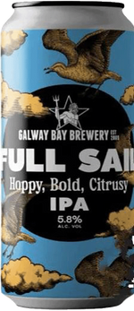 Galway Bay Full Sail IPA 44cl Can Noreast Beers 40517 BEER