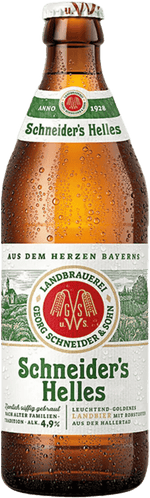 Schneider Weisse Schneiders Helles Alpha Beer and Cider Distribution 40820 BEER