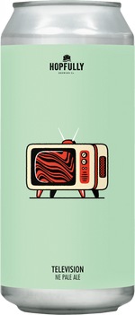 Hopfully Television NEIPA 44cl Can Fourcorners Marketing Ltd 40857 BEER