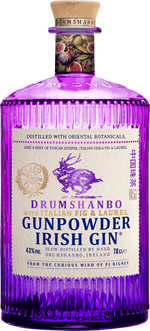 Drumshanbo Gunpowder Italian Fig & Laurel 70cl Btl Dalcassian Wines and Spirits Co 40910 SPIRITS