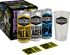 Rascals Gift Pack with Glass & Brewery Tickets Rascals Brewing Co. 40944 BEER