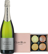 Crémant de Bourgone Mancey 75cl & Gorditas Chocolate Alfajores O'Brien's Wine Off Licence 41138 SPARKLING