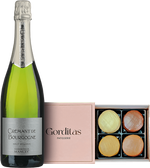 Crémant de Bourgone Mancey 75cl & Gorditas Chocolate Alfajores O'Brien's Wine Off Licence 41138 SPARKLING