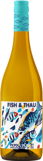 Fish and Thau Picpoul de Pinet Artisans Partisans 41180 WINE