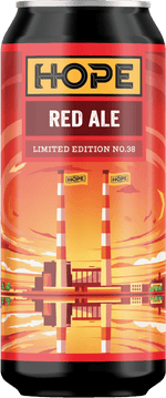 Hope Limited Edition 38 Red Ale 44cl Can Alpha Beer and Cider Distribution 41182 BEER