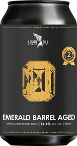Lough Gill Emerald Barrel Aged Stout 33cl Can Alpha Beer and Cider Distribution 41184 BEER