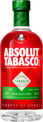 Absolut Tabasco Irish Distillers Ltd 41206 SPIRITS