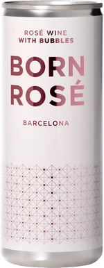 Born Rosé Bubbles Can Born Rose Barcelona 41313 WINE