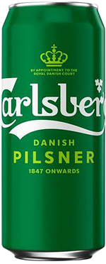 Carlsberg Danish Pilsner Larger 24 Pack -50cl Can M. and J. Gleeson Ltd (Beer a/c) 32894 BEER