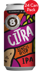 Eight Degrees Citra IPA 24 Pack 44cl Can Irish Distillers Ltd 30822 BEER