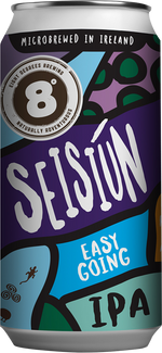 Eight Degrees Sessiun IPA 44cl Can Irish Distillers Ltd 18B171 BEER