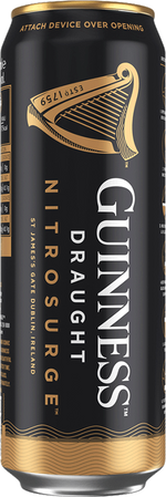 Guinness Draught Nitrosurge 24 Pack (50cl Cans) M. and J. Gleeson Ltd (Beer a/c) 32819 BEER